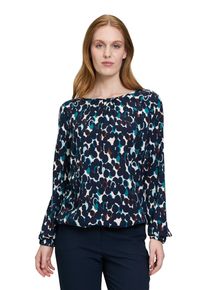Betty Barclay Damen Schlupfbluse "Betty Barclay Schlupfbluse langarm", blau, casual, Gr. 36, Obermaterial: 100% Viskose., Blusen