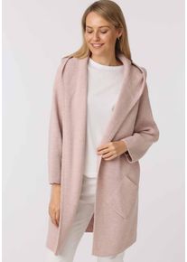 Zwillingsherz Damen Strickjacke, rosa, modisch, unifarben, Strick, Obermaterial: 60% Polyacryl, 20% Polyester, 15% Wolle, 5% Alpaka, Strickjacken,