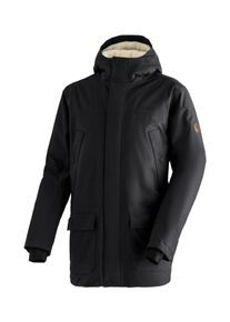 Maier Sports Herren Funktionsjacke "SENNE", schwarz, Gr. 48, 100% Polyester, Jacken, Herren Outdoor-Jacke, wind/wasserdicht, 6 geräumige Taschen
