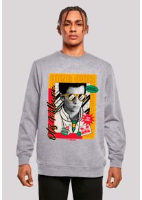 F4NT4STIC Herren Sweatshirt "Sex Education Otis Hung Over Collage", grau, casual, Gr. S, Obermaterial: 50% Baumwolle, 50% Polyester, Sweatshirts,