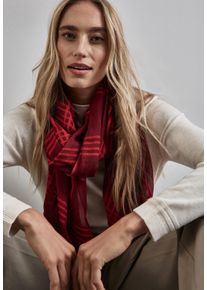 Street One Damen Schal, rot, casual, kariert, Stoff, 39% Polyacryl, 31% Baumwolle, 30% Modal, Modetücher, aus softem Materialmix
