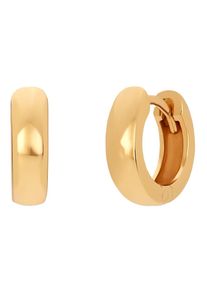 NOELANI Damen Paar Creolen "2030023, 2030024", Silber 925 (Sterlingsilber), gold, Silber 925 (Sterlingsilber), Ohrringe