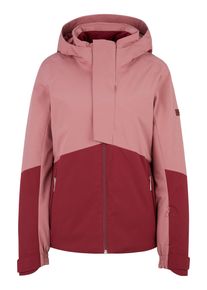 Ziener Damen Skijacke "TEDA", rot, Gr. 46, Obermaterial alle Farben außer frozen blue stru, jungle print: 100% Polyester recycled, Obermaterial