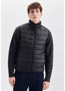 Seidensticker Herren Strickweste "Seidensticker", schwarz, Gr. M, unifarben, 100% Polyester; Futter: 90% Daune, 10% Federn, Westen, Ohne Arm