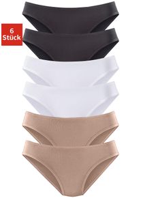Vivance ACTIVE Damen Jazz-Pants Slips, Gr. 36, beige, Microfaser, Obermaterial: 95% Polyamid, 5% Elasthan (LYCRA), unifarben, Unterhosen, aus weicher