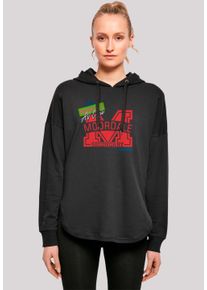 F4NT4STIC Damen Kapuzenpullover "Sex Education Moordale M Collage Netflix TV Series", schwarz, casual, Gr. L, Obermaterial: 100% Baumwolle, Pullover,