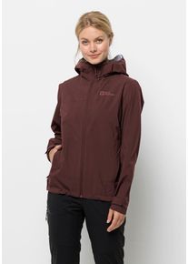 Jack Wolfskin Damen Outdoorjacke "ELSBERG 2.5L JKT W", braun, Gr. XS, OBERSTOFF 100% POLYESTER FUTTER 100% POLYESTER, Jacken