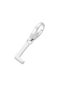 Damen Charm Buchstabe "Buchstabe L, Silber 925", silber, Giorgio Martello MILANO, Silber 925 (Sterlingsilber), Charms