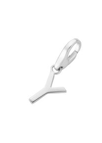 Damen Charm Buchstabe "Buchstabe Y, Silber 925", silber, Giorgio Martello MILANO, Silber 925 (Sterlingsilber), Charms