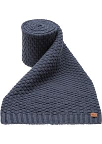 Chillouts Damen Strickschal "Garrick Scarf", blau, casual,klassisch, unifarben, Grobstrick, Strick, Kunstfaser, Modetücher, mit hochwertigem