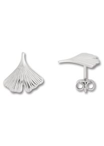 ONE ELEMENT Damen Paar Ohrhänger "Ginkgoblatt Ohrringe Ohrstecker aus 925 Silber", Damen, Silber 925 (Sterlingsilber), silber, Silber 925
