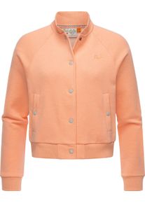 Ragwear Damen Bomberjacke "Simonette", orange, modisch, Gr. 6XL, Material: 70% Baumwolle, 30% Polyester, Jacken, stylische Damen Collegejacke für den
