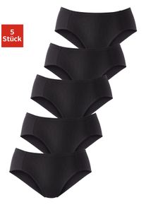 Petite Fleur Damen Jazz-Pants Slips, Gr. 44, schwarz, Piquu00e9, Obermaterial: 95% Baumwolle, 5% Elasthan, unifarben, Unterhosen, aus weicher