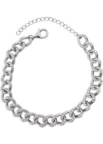 Firetti Damen Armband "Schmuck Geschenk Silber 925 Armschmuck Armkette Panzerkette", Silber 925 (Sterlingsilber), silber, Silber 925