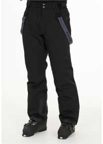 WHISTLER Herren Skihose "Gippslang", schwarz, casual, Gr. XXXL, mehrfarbig, 94% Polyester, 6% Elasthan, Hosen, mit wasserdichter 3-Lagen-Membran