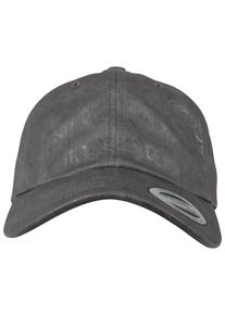 Flexfit Damen Flex Cap "Flexfit Accessoires Low Profile Coated Cap", grau, casual, unifarben, 100% Polyurethan, Caps