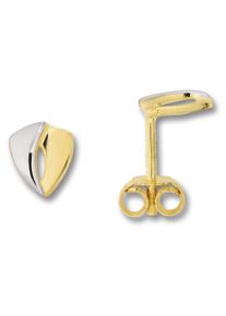 ONE ELEMENT Damen Paar Ohrhänger "Ohrringe Ohrstecker aus 333 Gelbgold", Damen, Gelbgold 333, gold, Gelbgold 333, Ohrringe, Damen Gold Schmuck