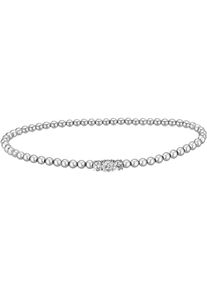 Firetti Damen Armband "Schmuck Geschenk Silber 925 Armschmuck Armkette Kugelstretch", Silber 925 (Sterlingsilber), silber, Silber 925