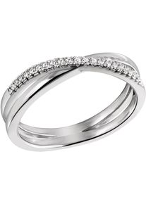Firetti Damen Fingerring "Schmuck Geschenk Silber 925 Damenring Ring", 58, Silber 925 (Sterlingsilber), 3,5mm, silber, Silber 925 (Sterlingsilber),