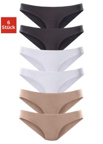 Vivance ACTIVE Damen Bikinislip, Gr. 32, beige, Microfaser, Obermaterial: 95% Polyamid, 5% Elasthan (LYCRA), unifarben, Unterhosen, aus weicher