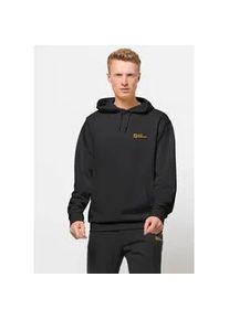 Kapuzenpullover Jack Wolfskin "ESSENTIAL HOODY M" Gr. XL (54/56), schwarz Herren Pullover Hoodie Sweatshirt