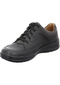 Schnürschuh Jomos "Man Life" Gr. 42, schwarz Herren Schuhe mit gepolstertem Schaftrand, Freizeitschuh, Halbschuh, Schnürschuh