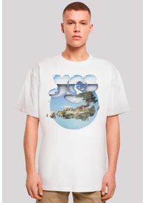 F4NT4STIC Herren T-Shirt "YES Chrome Island", weiß, casual, Gr. XXL, Obermaterial: 100% Baumwolle, Shirts, Premium Qualität