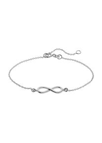 Vivance Damen Armband "925/- Sterling Silber Infinity", 16 + 3cm, Silber 925 (Sterlingsilber), weiß, Silber 925 (Sterlingsilber), Armbänder