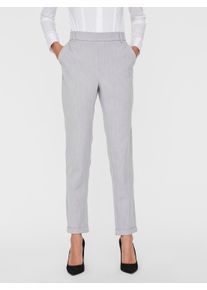 Véro Moda VERO MODA Damen Anzughose "VMMAYA MR LOOSE SOLID PANT NOOS", grau, modisch, Gr. XS, meliert, unifarben, Web, Obermaterial: 62% Polyester, 33%
