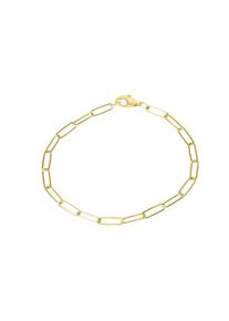 Vivance Damen Armband "925/- Sterlingsilber Gliederarmband glanz weiß 21 cm", 21cm, Silber 925 (Sterlingsilber), weiß, Silber 925 (Sterlingsilber),