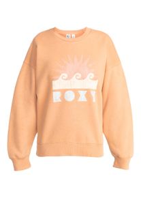 Roxy Damen Sweatshirt, braun, Gr. L, Obermaterial: 55% Baumwolle, 45% Polyester, Sweatshirts