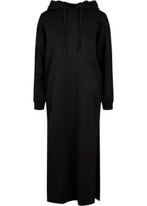 Urban Classics Damen Shirtkleid "Urban Classics Damen Ladies Modal Terry Long Hoody Dress", schwarz, klassisch, Gr. M, unifarben, 60% Polyester, 40%