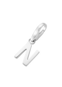 Damen Charm Buchstabe "Buchstabe N, Silber 925", silber, Giorgio Martello MILANO, Silber 925 (Sterlingsilber), Charms
