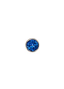 Jobo Damen Nasenpiercing, silber, Edelstahl, Piercings, Edelstahl mit Kristallsteinen