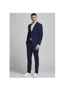 Jack & Jones Anzug JACK & JONES "JPRFRANCO SUIT NOOS" Gr. 56, N-Gr, blau (medieval blue) Herren Anzüge