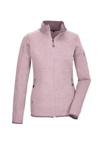 Fleecejacke Killtec "KOW 111 WMN KNT FLC JCKT" Gr. 38, lila (orchidee) Damen Jacken