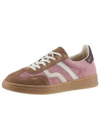 Sneaker Gant "Cuzima" Gr. 39, rosa (rosa, braun) Damen Schuhe Freizeitschuh, Halbschuh, Schnürschuh mit bequemer Lederinnensohle