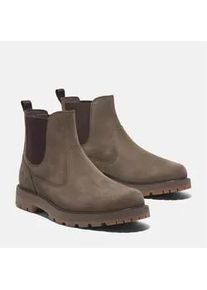 Chelseaboots Timberland "BRITTON ROAD MID CHELSEA BOOT" Gr. 41,5, braun (medium nubuck) Herren Schuhe Stiefelette, Winterschuhe, Ankle Boots