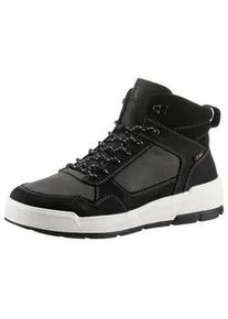 Schnürboots Rieker EVOLUTION Gr. 43, schwarz (schwarz-grau) Herren Schuhe Winterboots, High-Top Sneaker, Stiefelette mit R-TEX-Membran