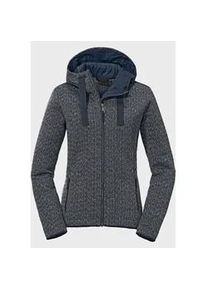 Schöffel Fleecejacke SCHÖFFEL "Fleece Hoody Aurora L" Gr. 36, blau (8820, blau) Damen Jacken