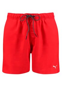 Puma Badehose Herren - rot - Gr. M - Polyester