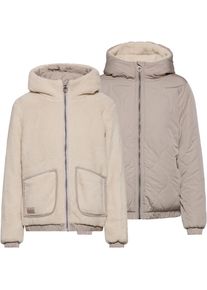 Ragwear Qaria Kapuzenjacke Damen - beige - Gr. S - Polyester/Polyamid