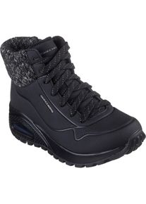 Skechers Uno Rugged Boots Damen - schwarz - Gr. 36 1/2 - Polyester
