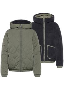 Ragwear Qaria Kapuzenjacke Damen - oliv - Gr. M - Polyester/Polyamid
