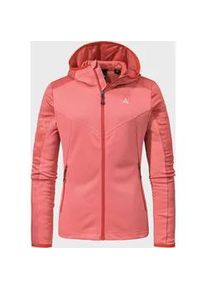 Schöffel Fleecejacke SCHÖFFEL "Fleece Hoody Svardalen L" Gr. 40, rosa (3245, rosa) Damen Jacken