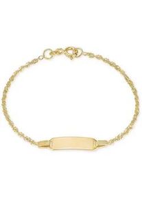 Goldarmband Amor "2014334" Armbänder Gr. Gelbgold 375, goldfarben (gelbgoldfarben) Made in Germany