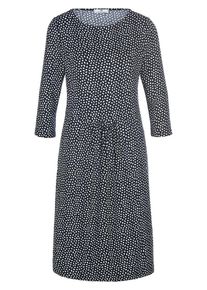 Peter Hahn - Jersey-Kleid mit 3/4-Arm, blau, Gr. 36 / S