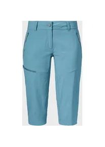 Schöffel 3/4-Hose SCHÖFFEL "Pants Caracas2" Gr. 46, Normalgrößen, blau (8225 - blau) Damen Hosen