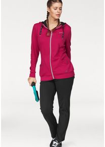 Venice Beach Große Größen Jogginganzug Gr. 56 rot für Damen