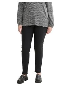 Tom Tailor Große Größen Skinny Jeans in Five-Pocket-Form Gr. 44 schwarz für Damen